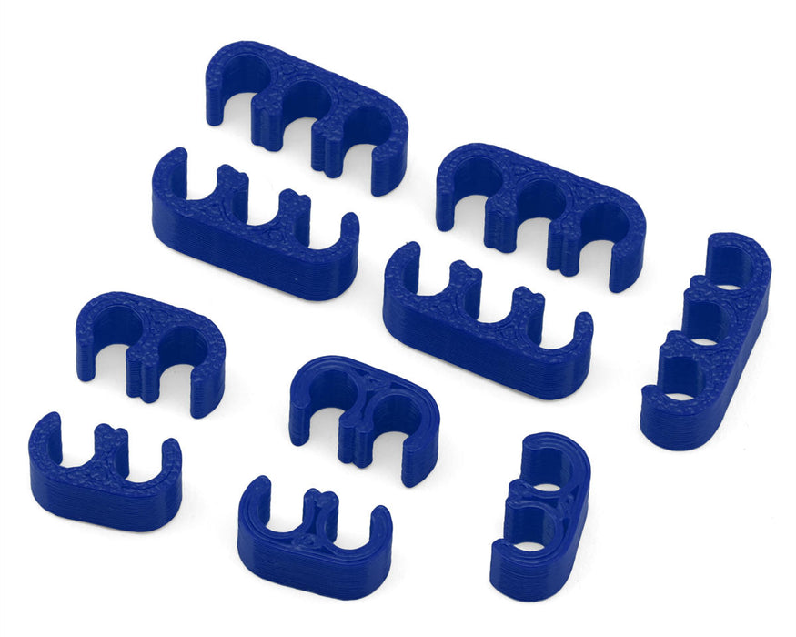 Webster Mods Wires & Cables Organizer Clips (Blue) (12AWG)