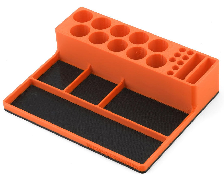 Webster Mods Standard Tool Stand & Parts Tray (Orange)