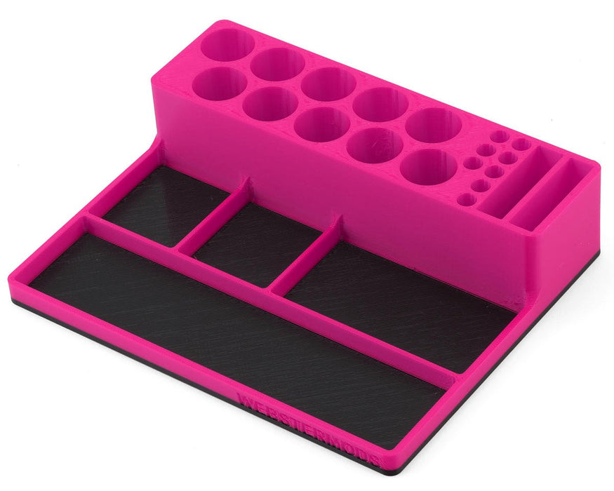 Webster Mods Standard Tool Stand & Parts Tray (Pink)