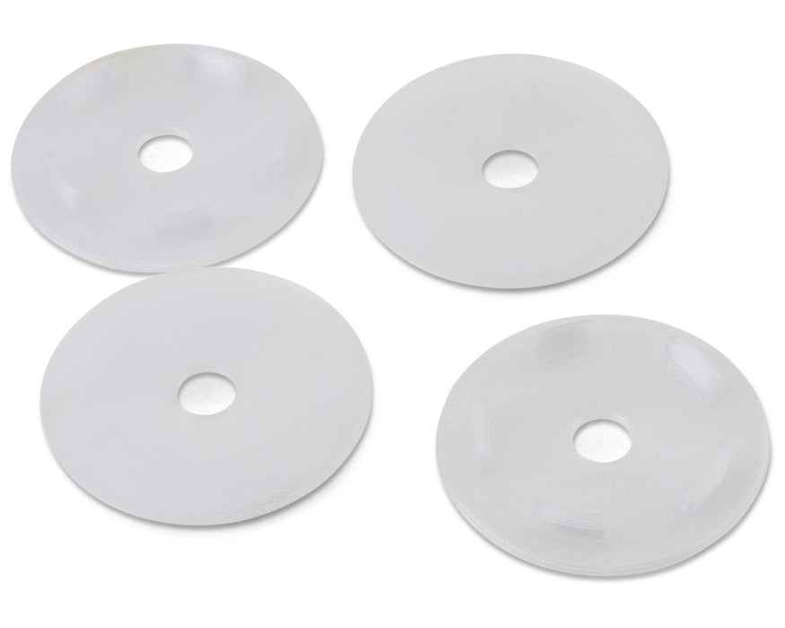 Webster Mods Split Spoked Wheel Mud Plugs for Traxxas Slash (Clear) (4)