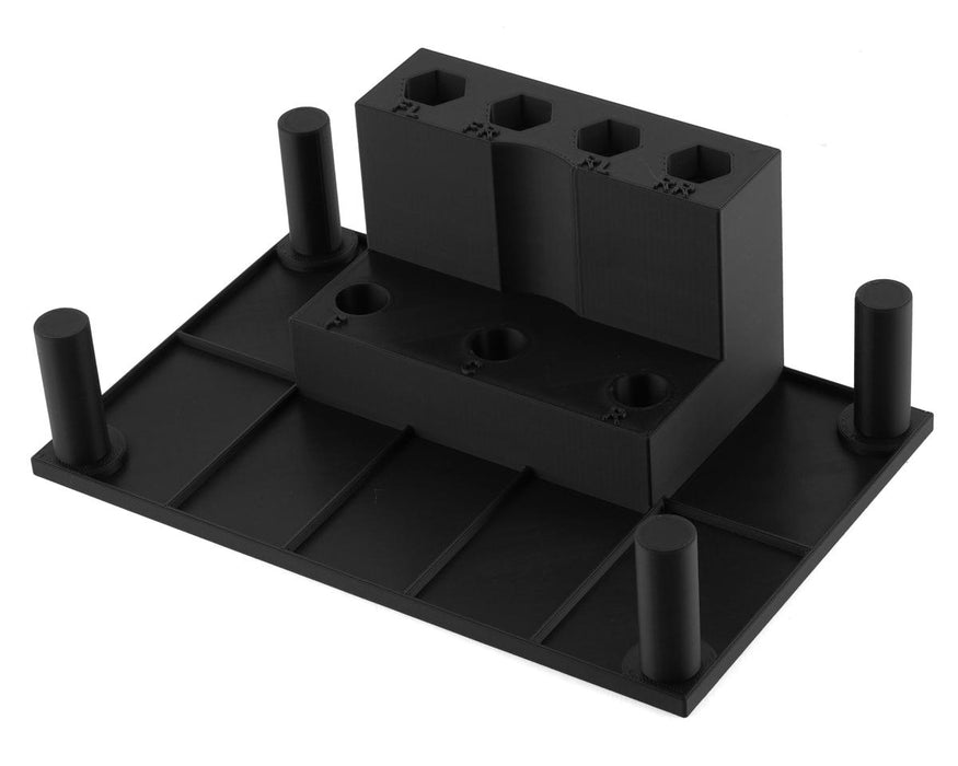 Webster Mods 1/10 & 1/8 Shock/Differential Rebuild Station (Black)