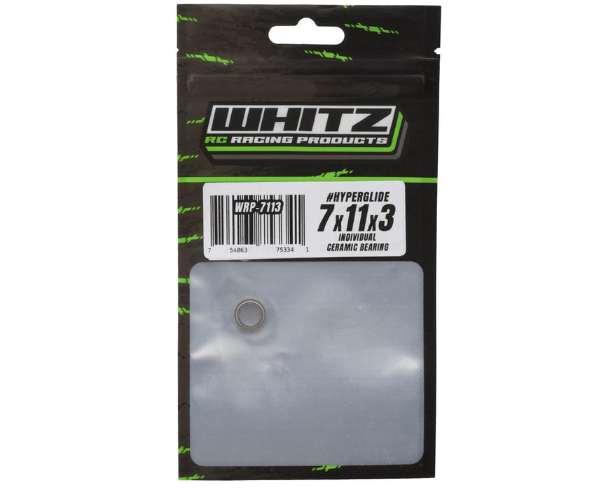 Whitz Racing Products 7x11x3mm Hyperglide Ceramic Ball Bearing