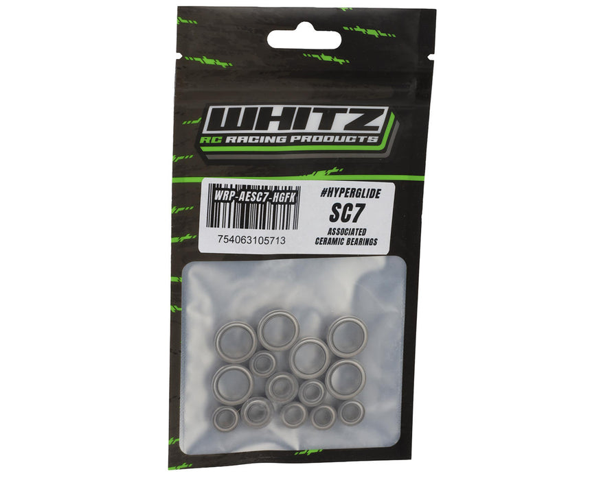 Whitz Racing Products Team Associated SC7 HyperGlide Ceramic Ball Bearings Kit