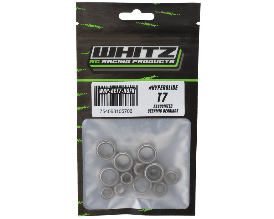 Whitz Racing Products Team Associated T7 HyperGlide Ceramic Ball Bearings Kit