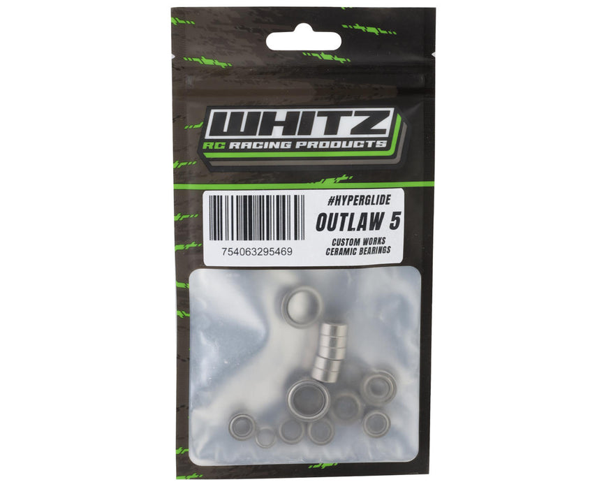 Whitz Racing Products Custom Works Outlaw 5 HyperGlide Full Ceramic Ball Bearing