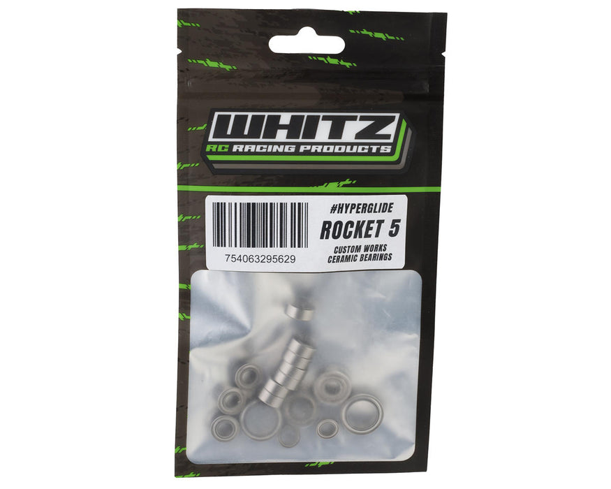 Whitz Racing Products Custom Works Rocket 5 HyperGlide Full Ceramic Ball Bearing