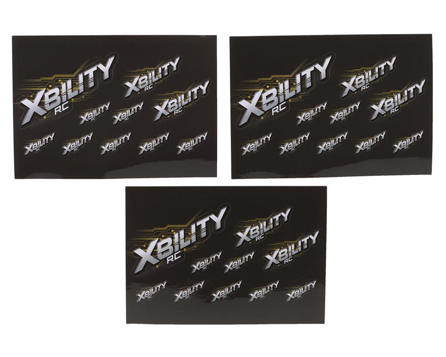 XBility RC Decal Sheets (3)