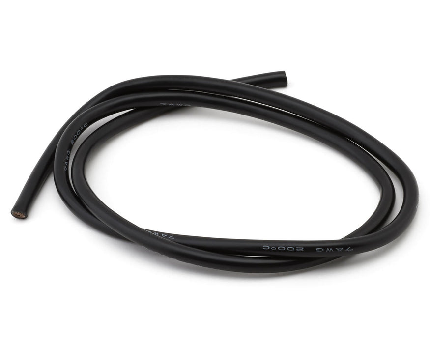 eXcelerate Silicone Wire (Black) (1 Meter) (7AWG)