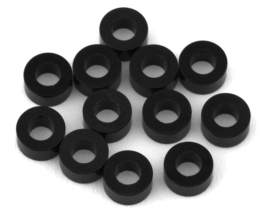 eXcelerate 3x6x2.5mm Aluminum Shims (Black) (12)
