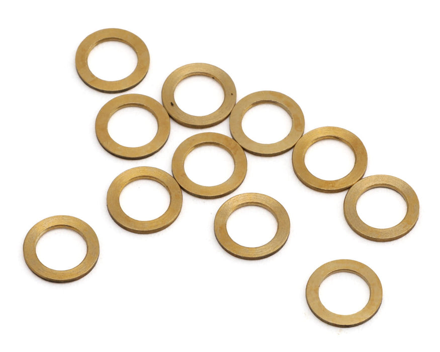 eXcelerate 1/8" Shaft Brass Shims (Gold) (10) (0.15mm)