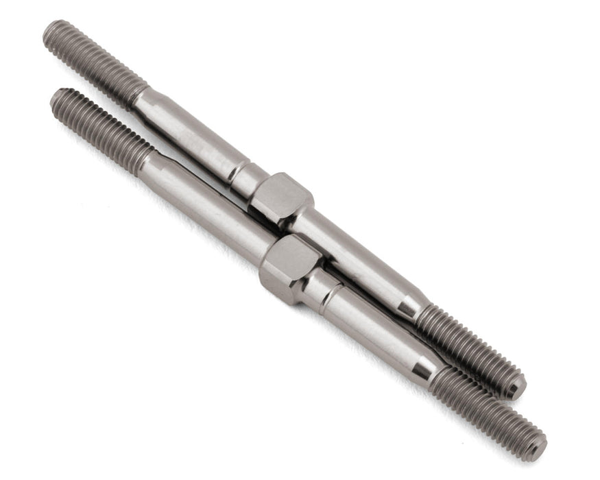 eXcelerate 3mm Titanium Turnbuckles (Raw) (2) (50mm)