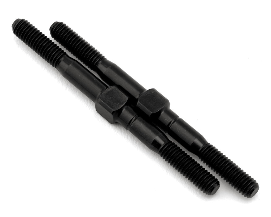 eXcelerate 3mm Titanium Turnbuckles (Black) (2) (40mm)