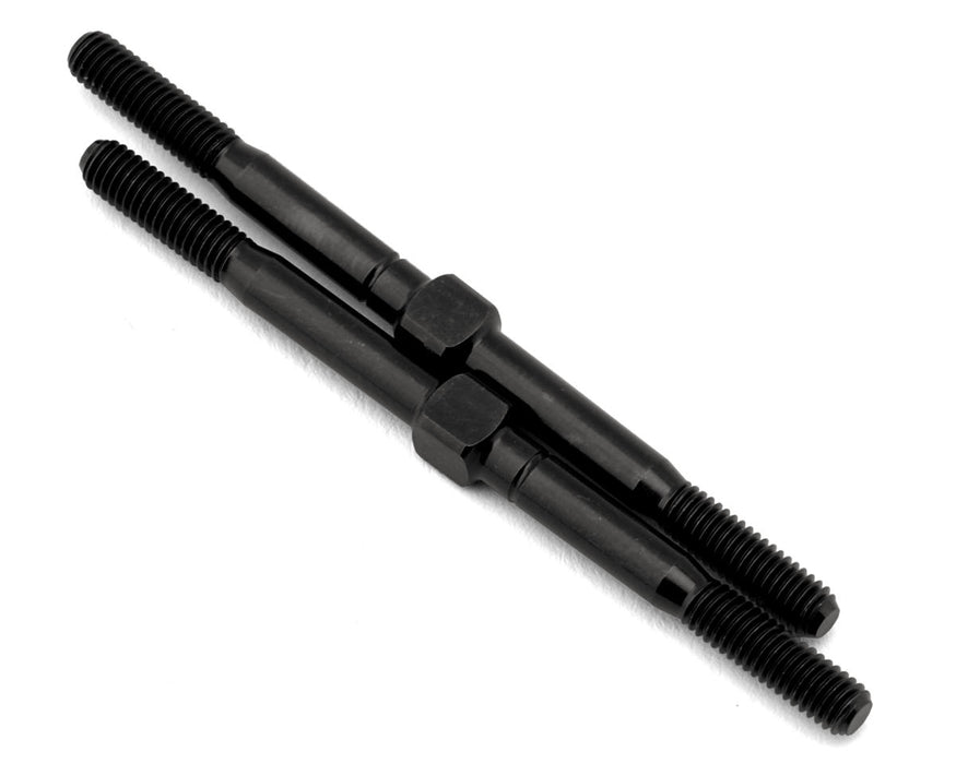 eXcelerate 3mm Titanium Turnbuckles (Black) (2) (50mm)