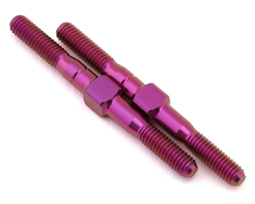 eXcelerate 3mm Titanium Turnbuckles (Purple) (2) (34mm)