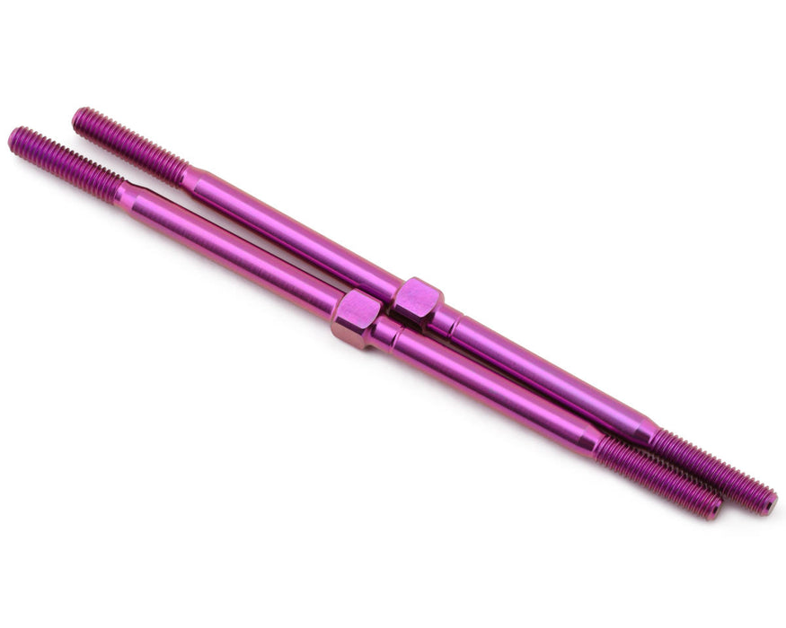 eXcelerate 3mm Titanium Turnbuckles (Purple) (2) (75mm)