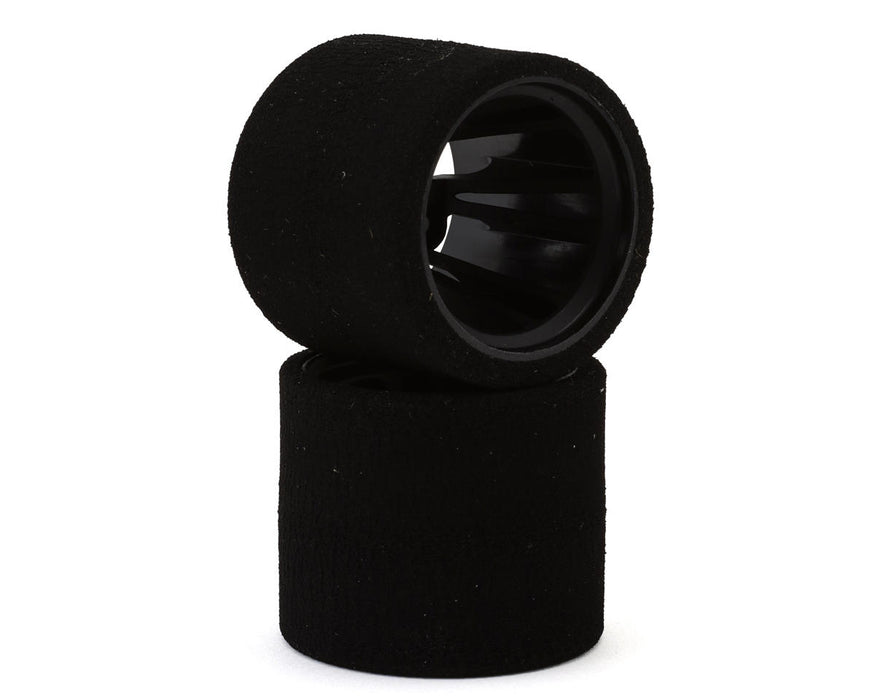 eXcelerate "E" Compound 1/12 Pan Car Rear Synthetic Foam Pre-Mounted Tires
