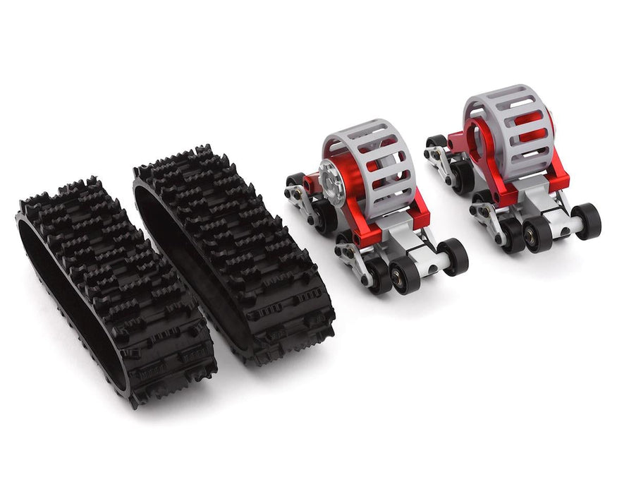 Xtra Speed SCX10 Tanky All Terrain Tracks (2) (Red)