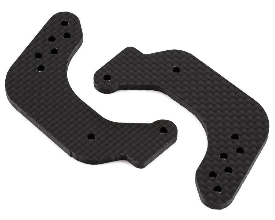 Xtreme Racing Kyosho USA-1 VE 3mm Carbon Fiber Rear Shock Supports (2)