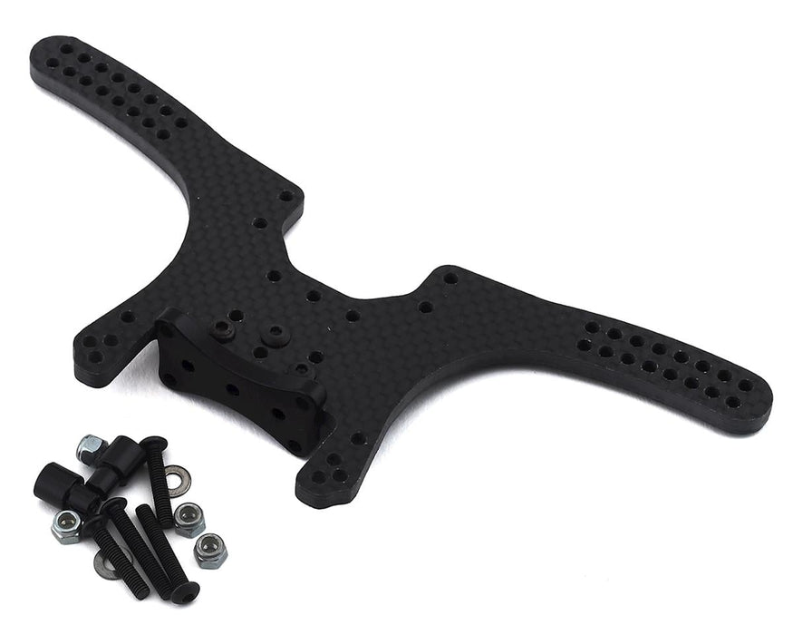 Xtreme Racing 4mm Carbon Fiber Dirt Oval Rear Shock Tower for Traxxas Slash