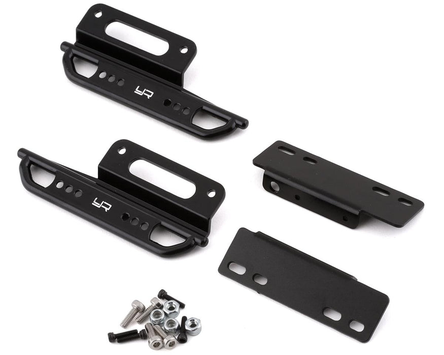 Yeah Racing Axial SCX24 Rock Sliders (Black) (AXI90081 & AXI00002V2)