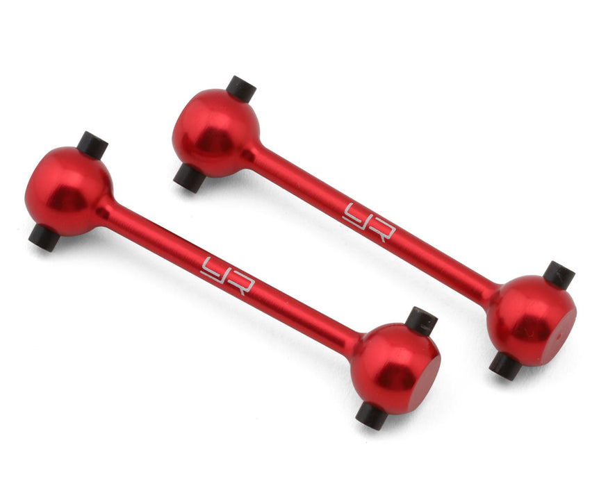 Yeah Racing Kyosho Fazer Mk2 Aluminum Dogbones (Red) (2)