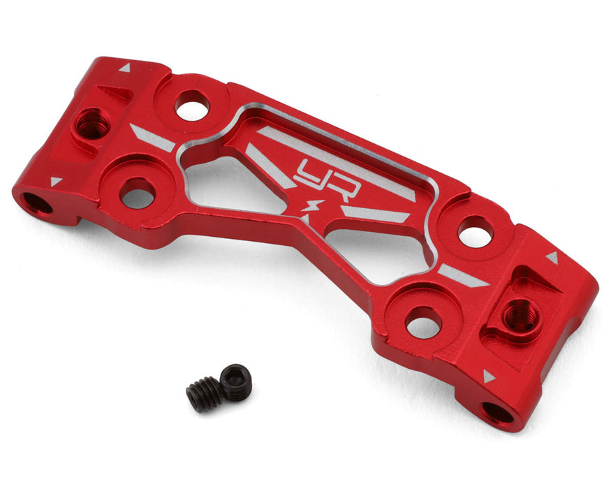 Yeah Racing Kyosho Fazer D2 FZD2 Aluminum Upper Arm Mount (Red)