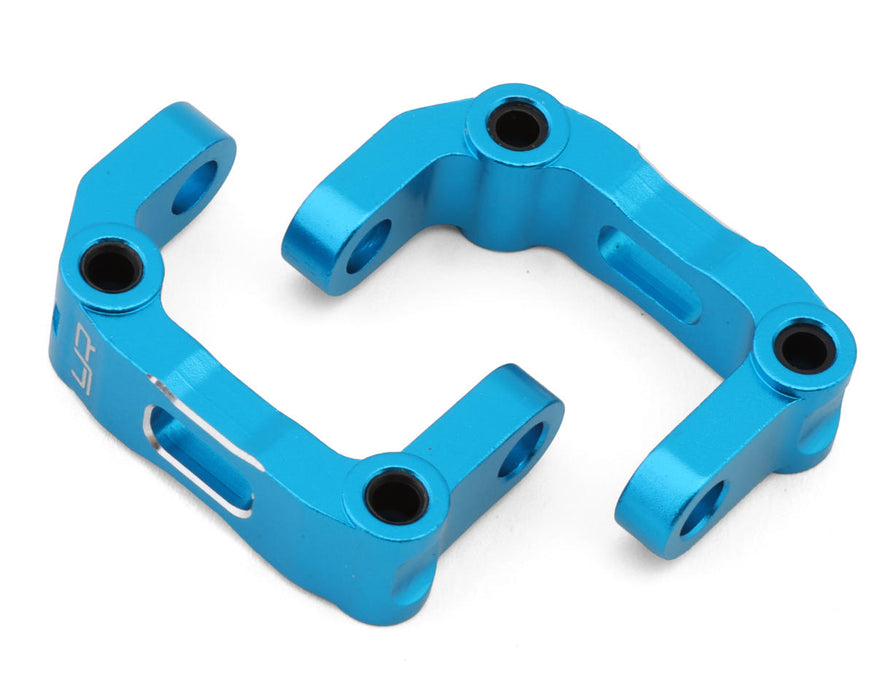 Yeah Racing Tamiya DT-04 Aluminum Front C-Hub (Blue) (2)