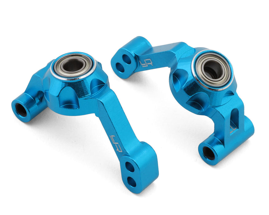 Yeah Racing Tamiya DT-04 Aluminum Rear Hub (Blue) (2) (2°)