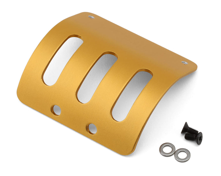 Yeah Racing Team Associated RC10 Graphite Kit Aluminum Motor Guard (Gold)