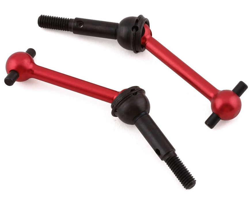Yeah Racing Tamiya TT-01/TT-01E Aluminum & Steel Drive Shaft (Red) (2)