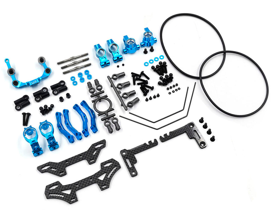 Yeah Racing Tamiya TT02 SRX Aluminum & Carbon Fiber Essential Conversion Kit