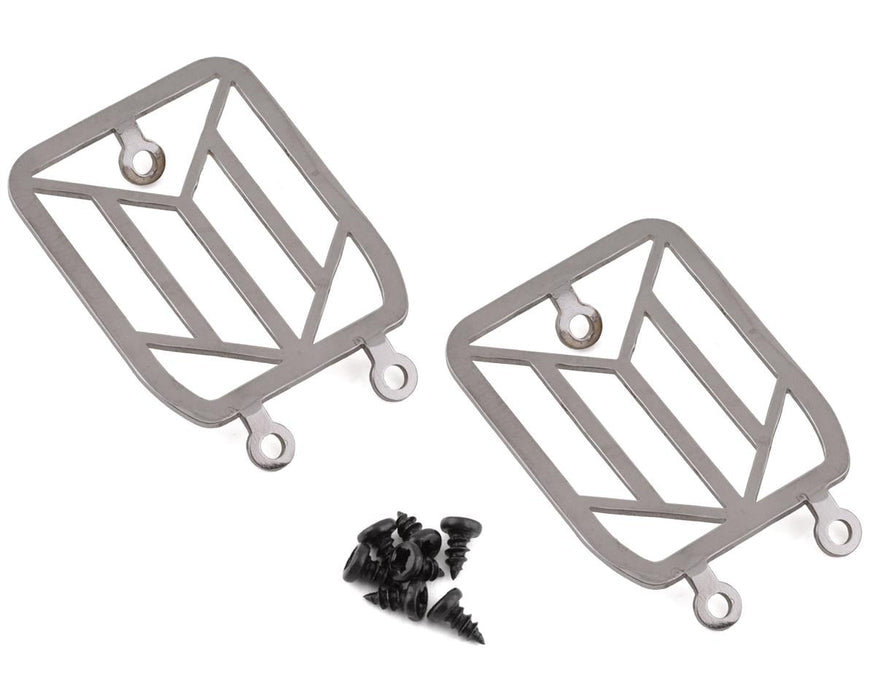 Yeah Racing Stainless Steel Front Light Grille for Traxxas TRX-4/TRX-6 G500 (2)
