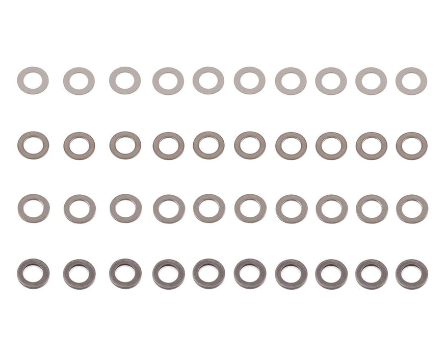 Yeah Racing 3x5mm Stainless Steel Shim Set (40) (0.1, 0.2, 0.3, 0.5mm)