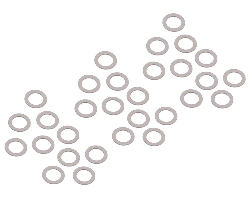 Yeah Racing 4x6mm Stainless Steel Shim Set (30) (0.1, 0.2, 0.3mm)