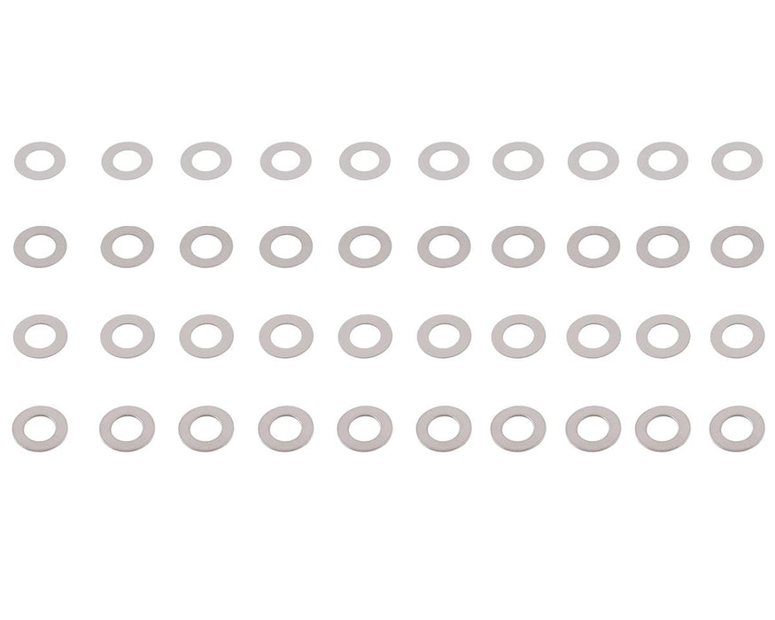Yeah Racing 8x14mm Stainless Steel Shim Set (40) (0.1, 0.2, 0.3, 0.5mm)