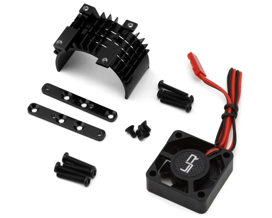 Yeah Racing 540/550 Motor Aluminum Heat Sink w/30mm High Speed Tornado Fan