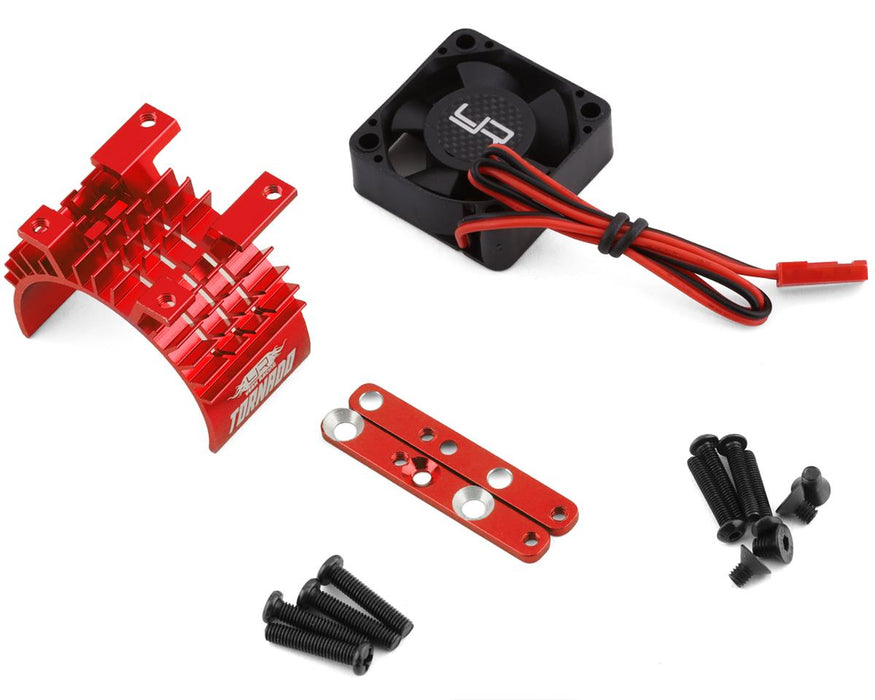 Yeah Racing 540/550 Motor Aluminum Heat Sink w/30mm High Speed Tornado Fan