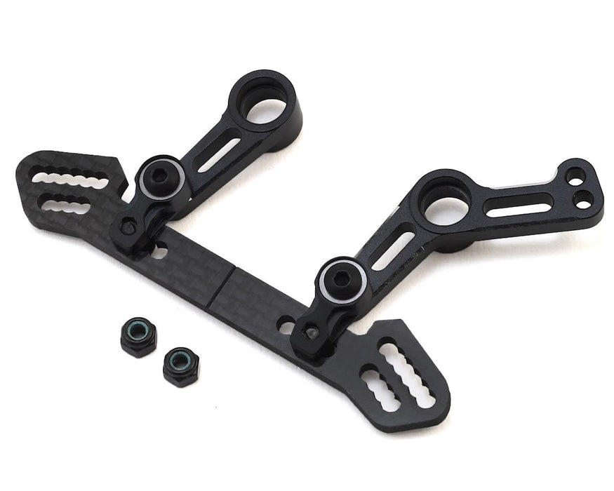 Yeah Racing Yokomo YD-2 RWD Large Angle Steering Rack (Black)