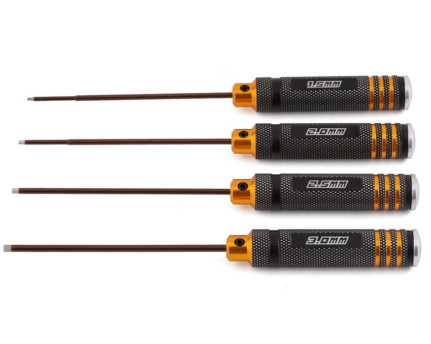 Yeah Racing Metric Hex Driver Set (4) (1.5, 2.0, 2.5, 3.0mm)