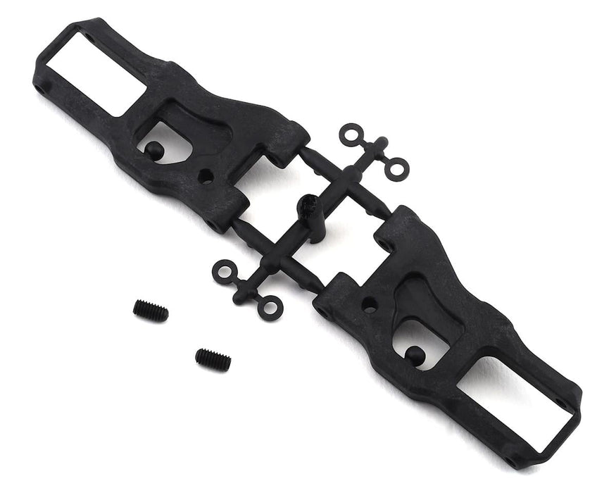Yokomo BD10 Graphite Front Lower Suspension Arm (55mm/Shock 33mm)