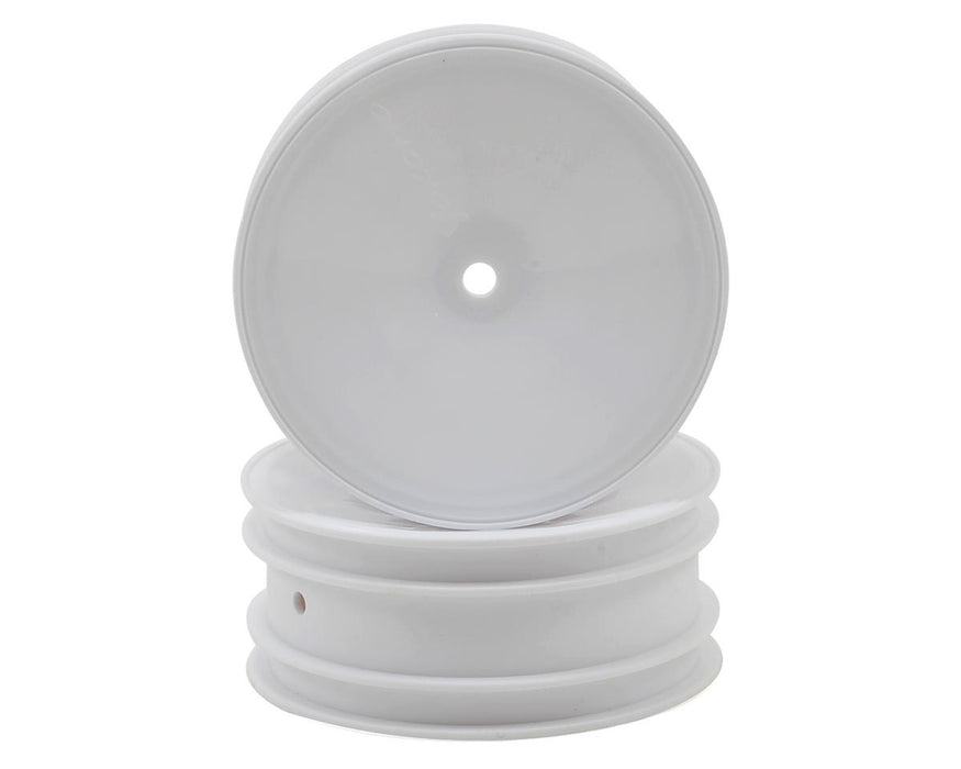Yokomo 12mm Hex 2WD Front Buggy Wheels (White) (2) (YZ-2/B-MAX2)