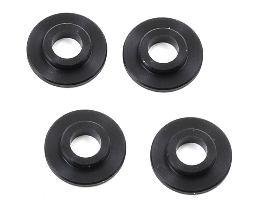 Yokomo P3 O-Ring Collar - SLF Short Shock V2 (Black) (4) (Thick)