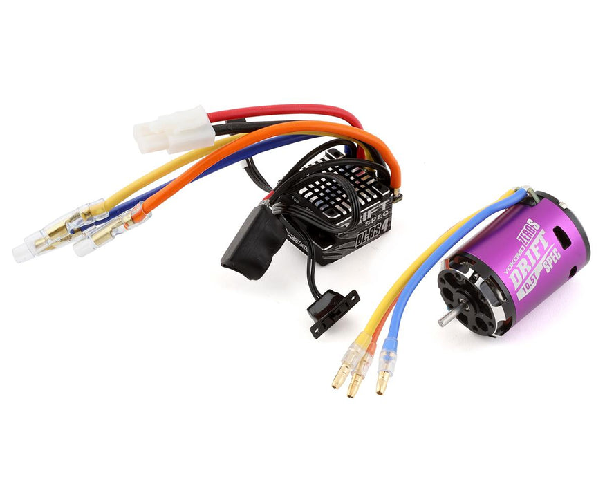 Yokomo BL-RS4 Drift Spec Sensored Brushless ESC/Zero S Drift Spec Motor Combo