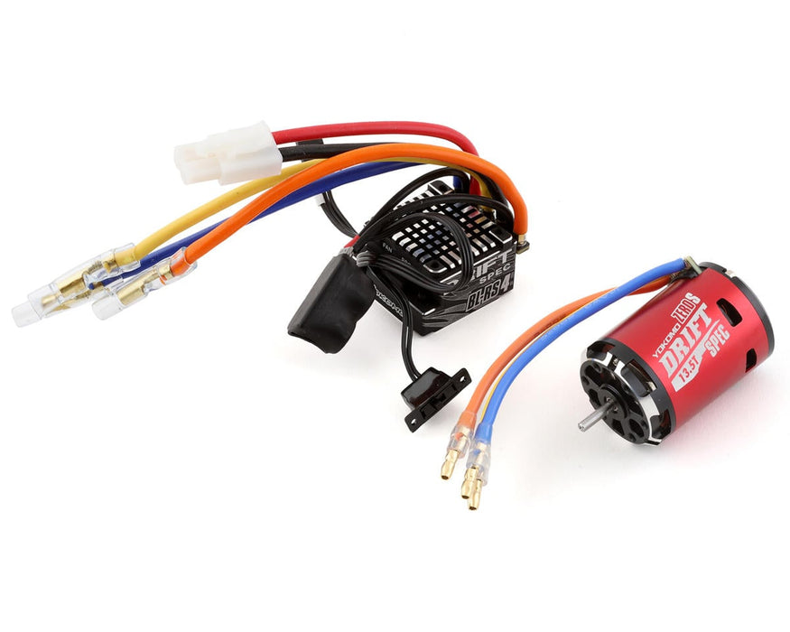Yokomo BL-RS4 Drift Spec Sensored Brushless ESC/Zero S Drift Spec Motor Combo