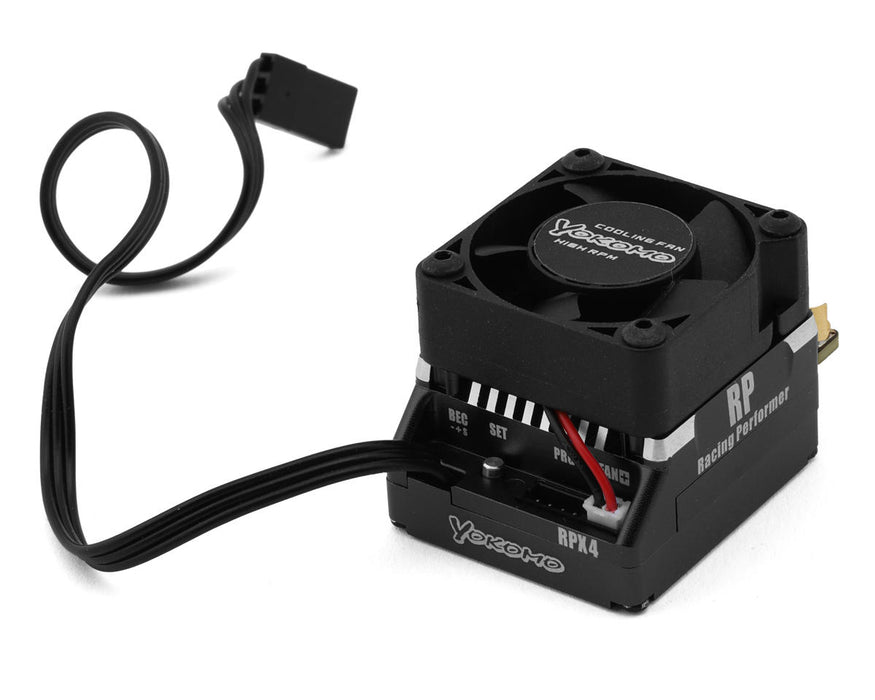 Yokomo BL-RPX4 Competition Sensored Brushless 1/10 Racing Spec ESC (Black)
