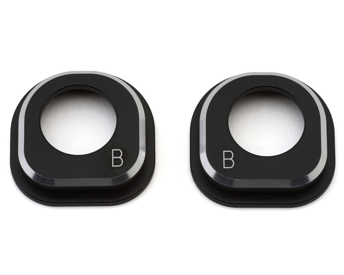 Yokomo MD 3.0 Aluminum Differential Height Adapters (B) (Black) (2 ...