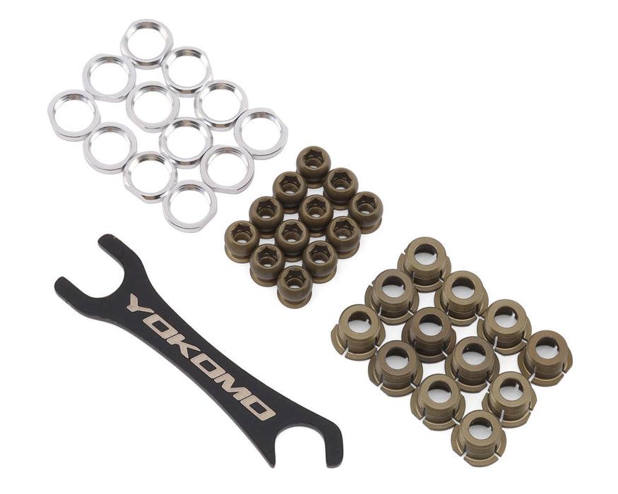 Yokomo Master Speed MS 2.0 Aluminum Hard Anodized Suspension Balls Set