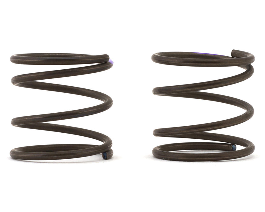 Yokomo MS2.0 Linear Short Shock Springs (2) (Purple/2.70lbs)