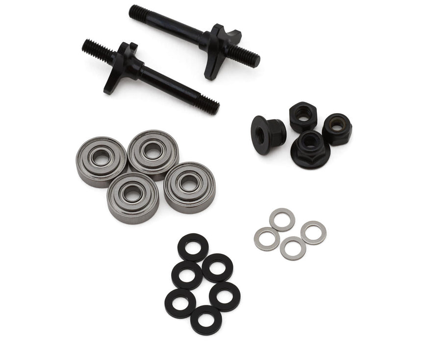 Yokomo Steel Double Bearing Front Axle Set (2)