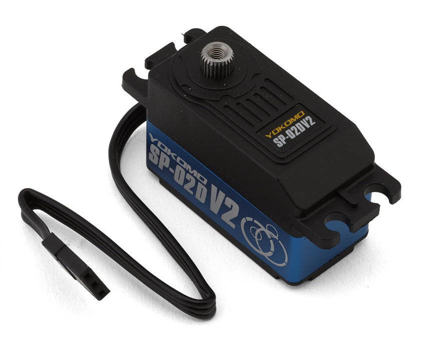 Yokomo SP-02D V2 RWD Digital Low Profile Drift Servo (Blue)